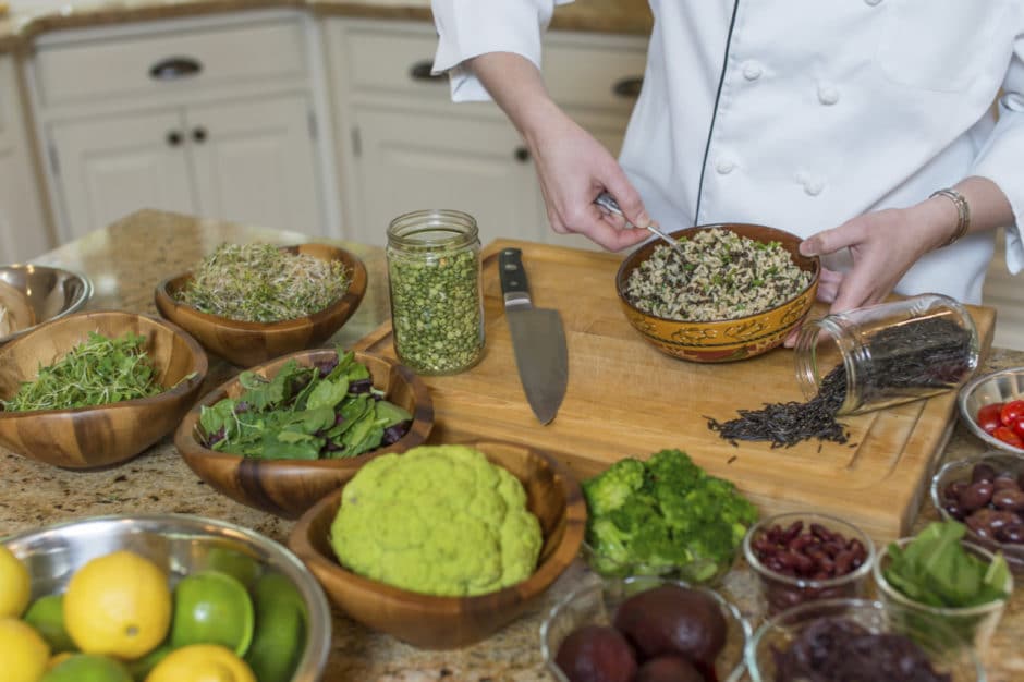 Wildflower Chef prep