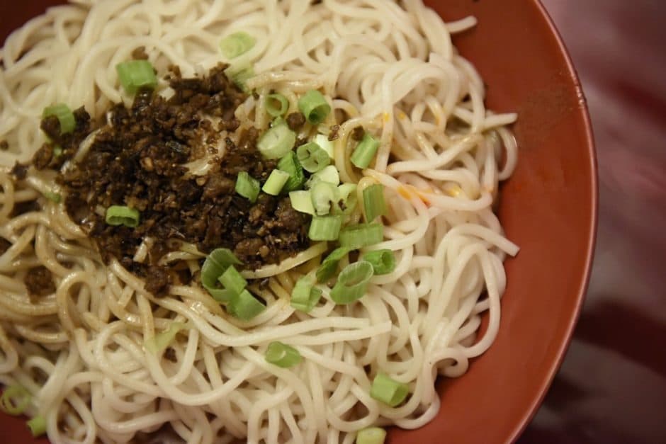 Han Dynasty dan dan noodles