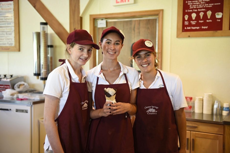 Milky Way Farm Chester Springs Creamery employees