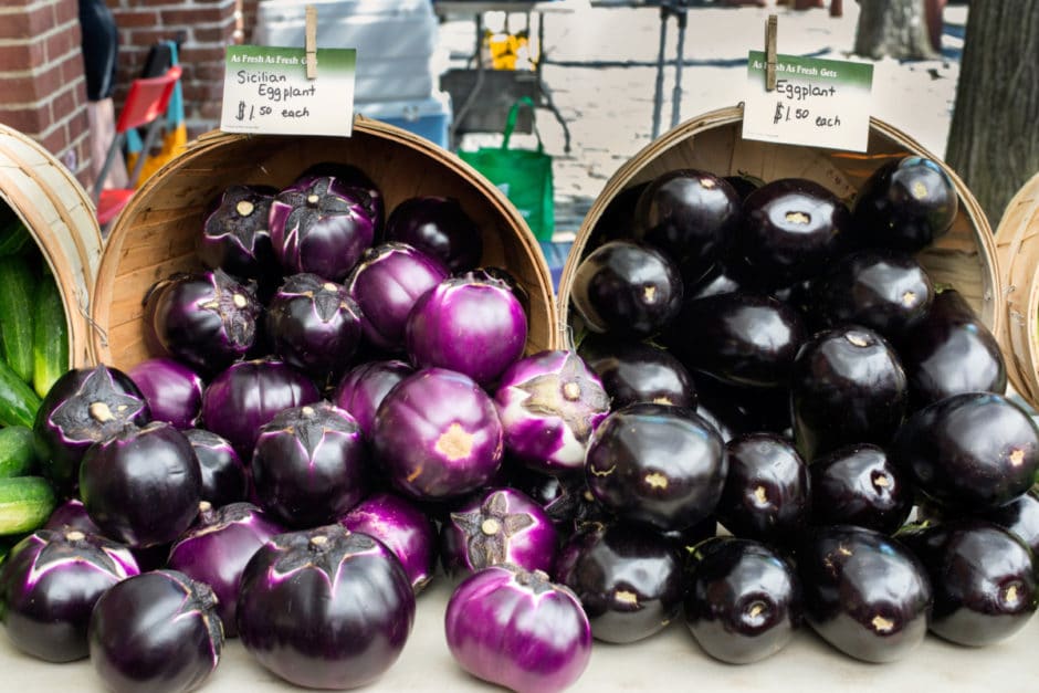 PA veggies eggplant