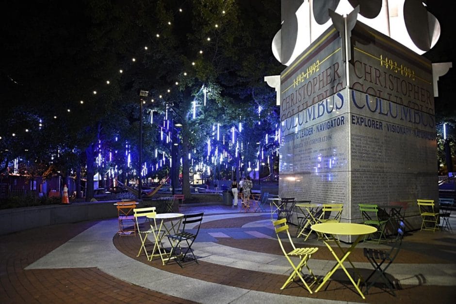 Beer Garden Spruce Street Harbor Park