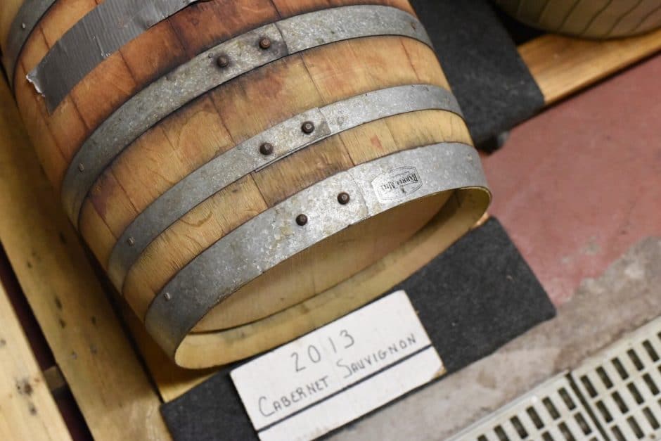 Black Walnut Winery barrels