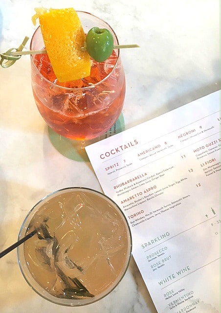 Luca cocktails