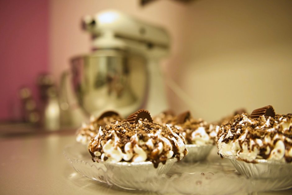 Sweet Celebrations peanut butter pie cupcake 