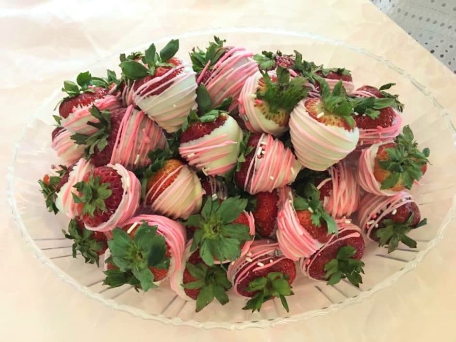 Sweet Celebrations strawberries 