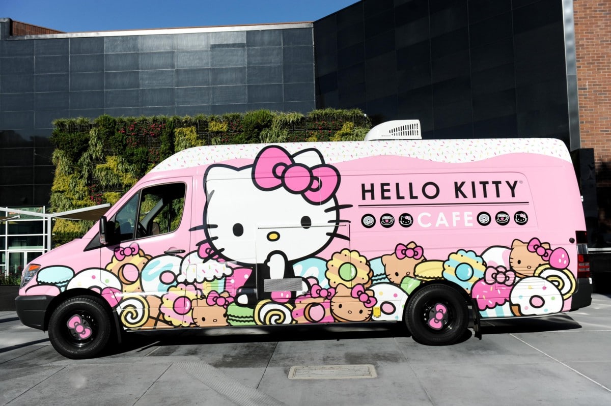 Delicious Fun for All Ages Hello Kitty Cafe Truck Comes to King of