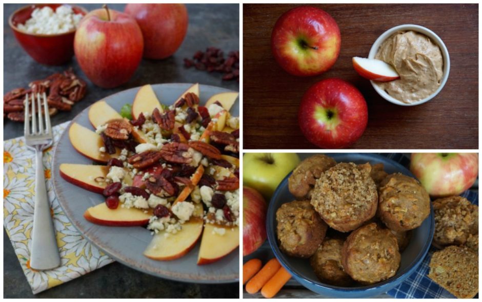 Weavers apple recipe collage