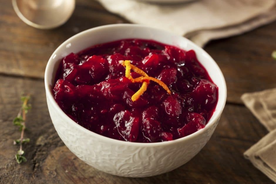 cranberry sauce