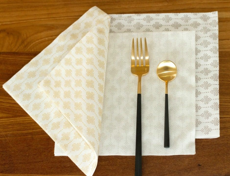 Bambu Deluxe Disposable Dinner Napkins