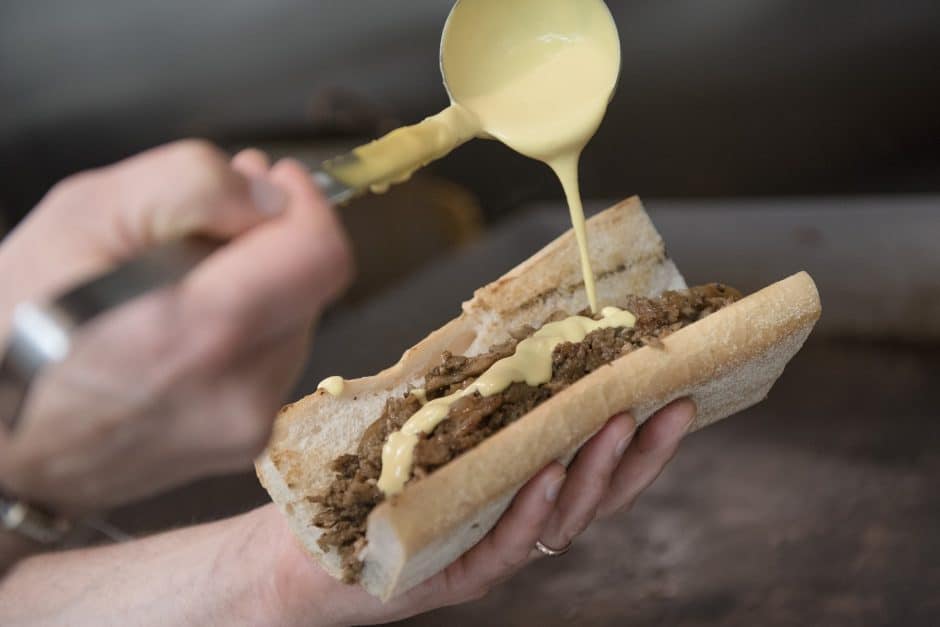 Wiz Kid vegan cheesesteak