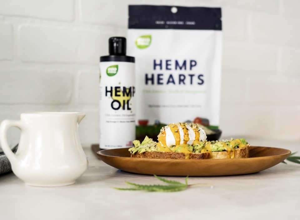 CBD avocado toast