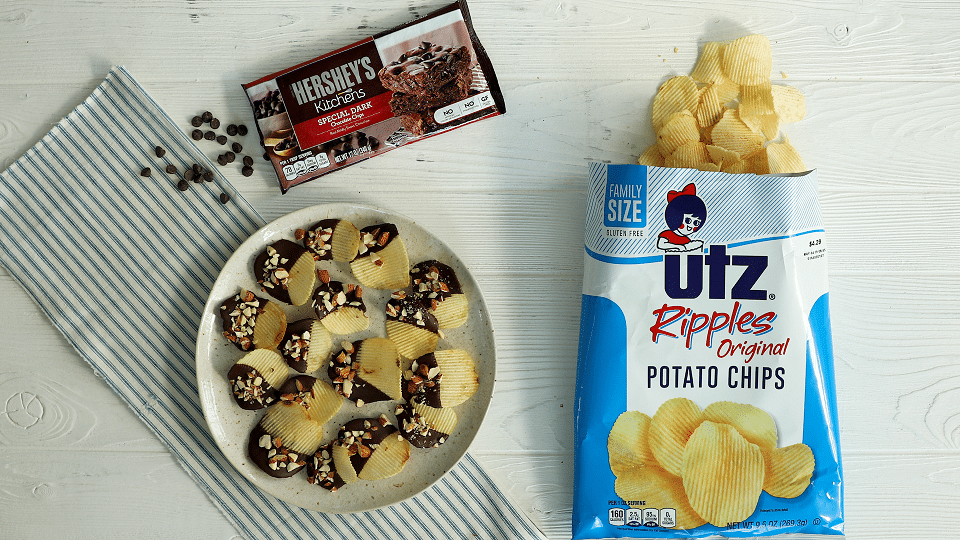 Hershey’s Chocolate-Dipped Utz Potato Chips