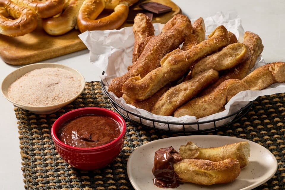 Pretzel churros.
