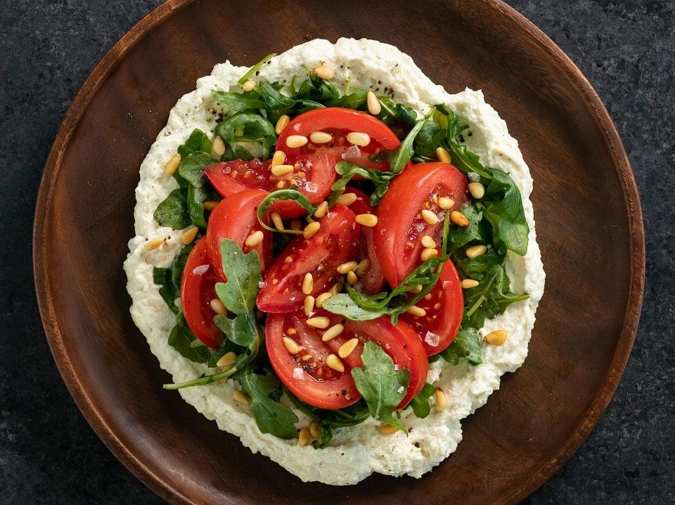 tomato ricotta salad