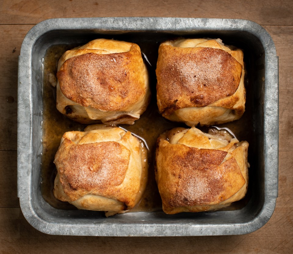 PA apple dumplings