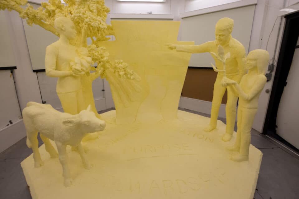 PA Farm Show Butter Sculpture