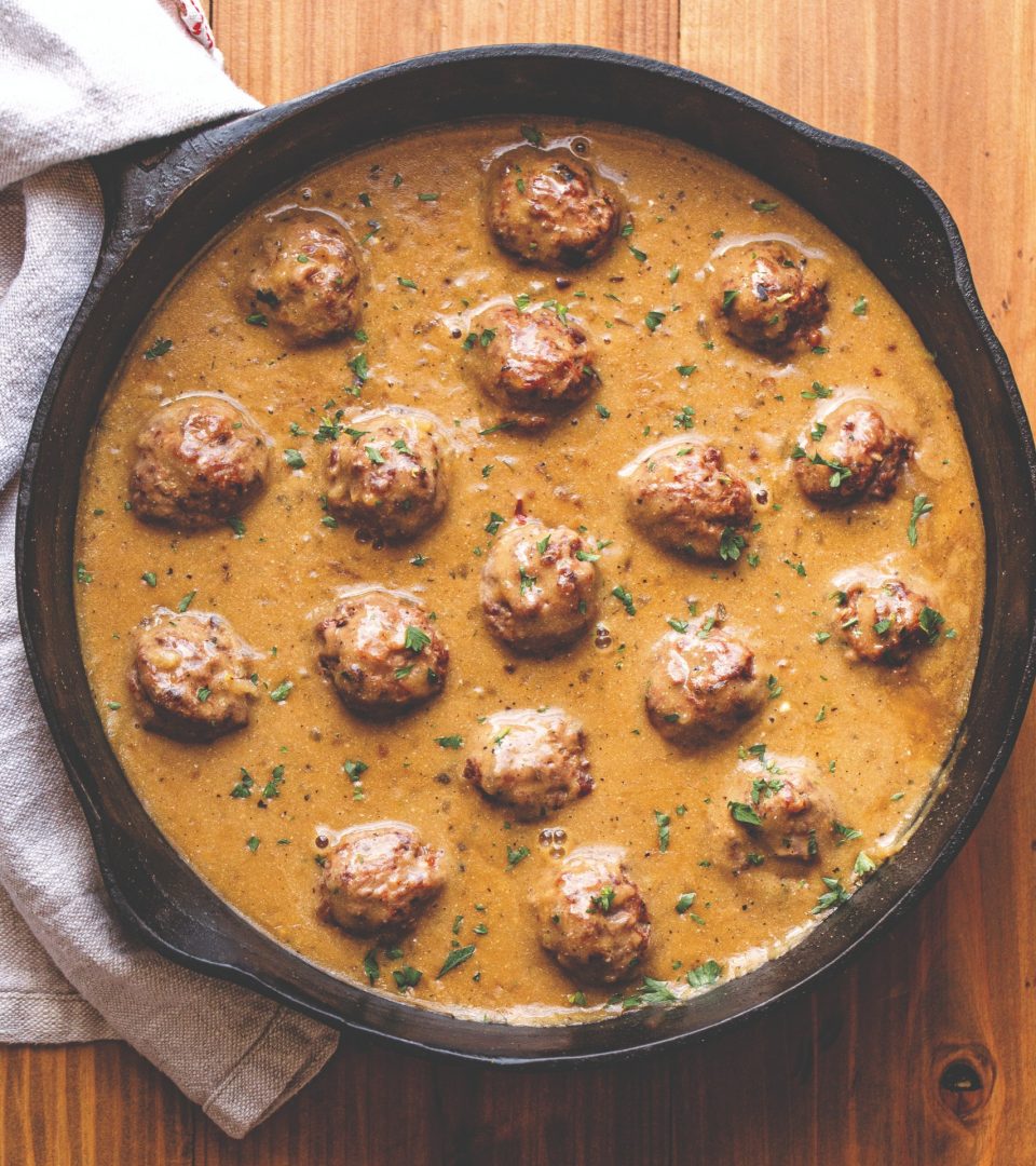 Venison Swedish Meatballs