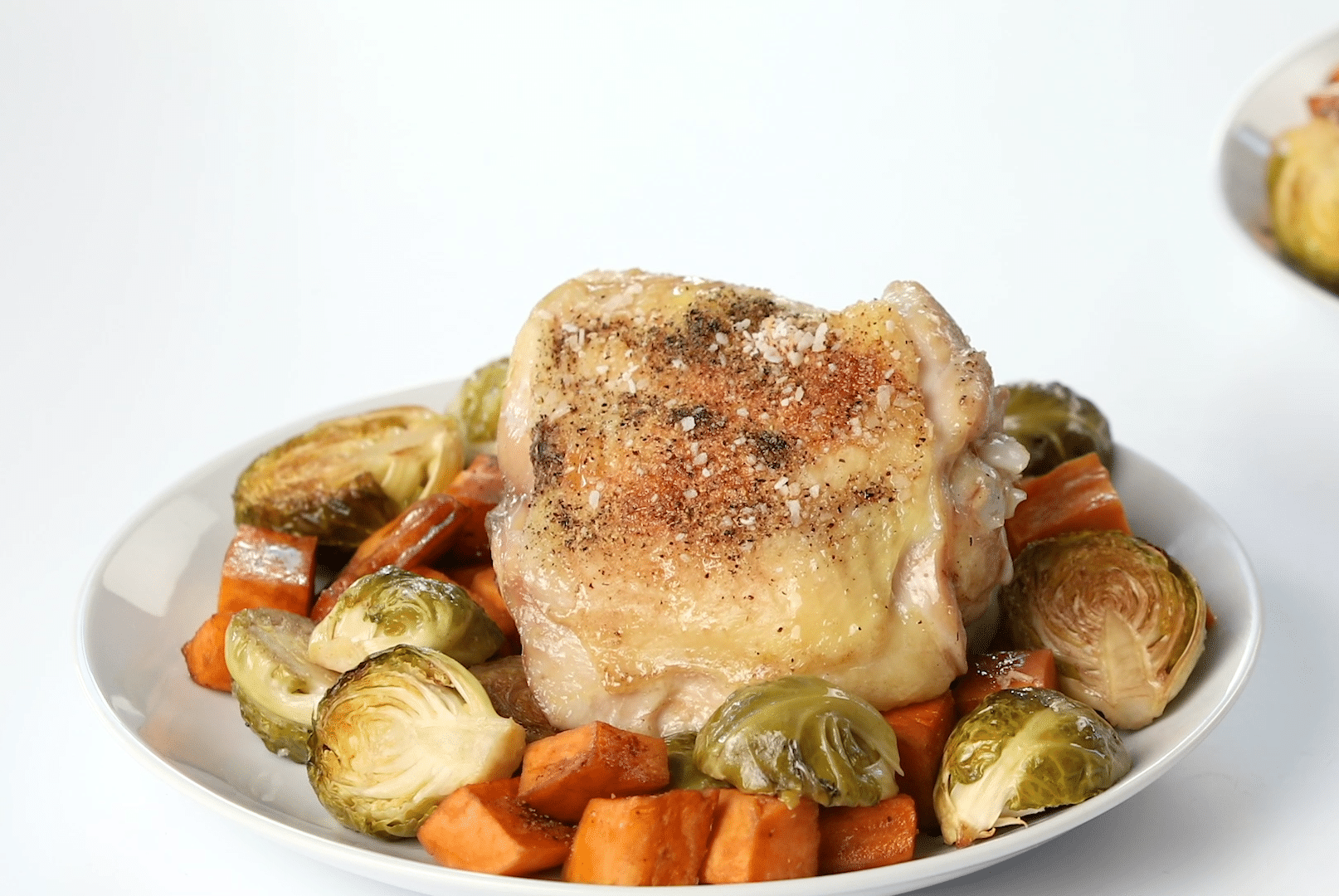 Nourish PA: Classic Baked Chicken Thighs and Winter Veggies