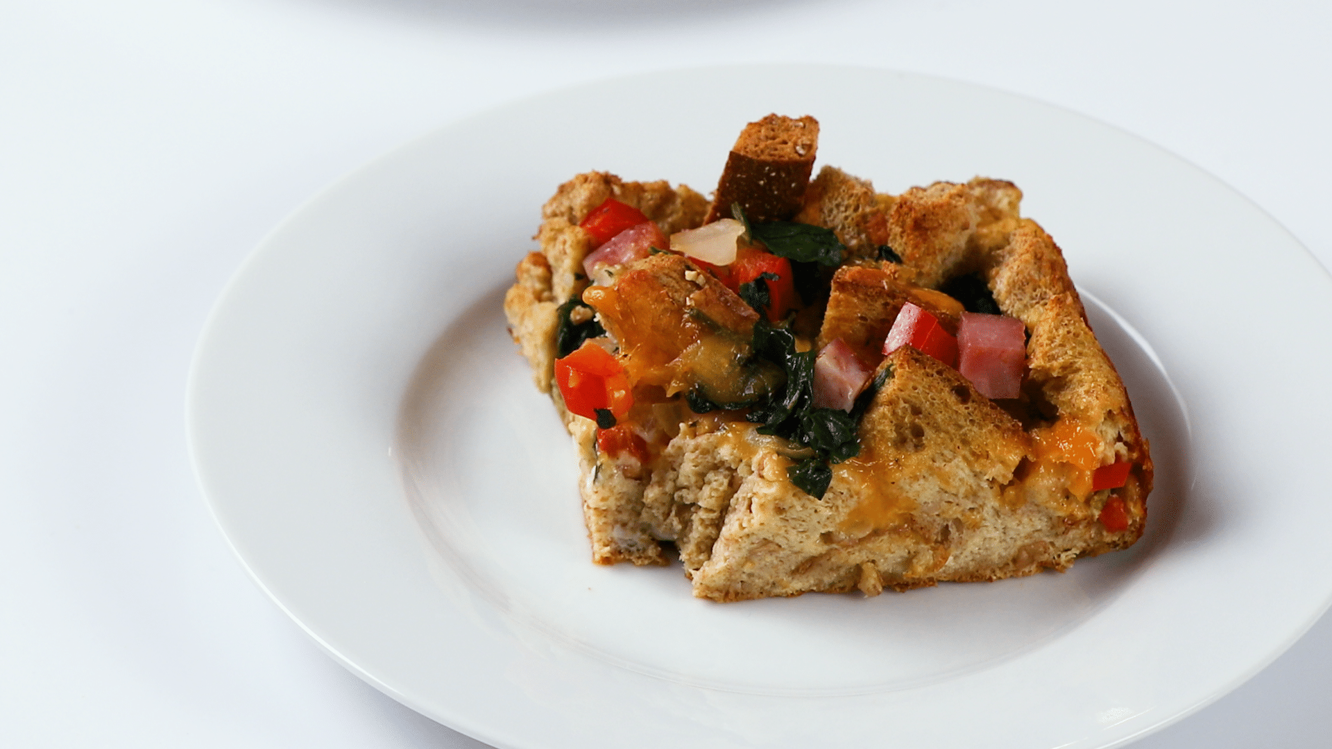Nourish PA: Ham and Veggie Strata | Nutritious Breakfast Recipes