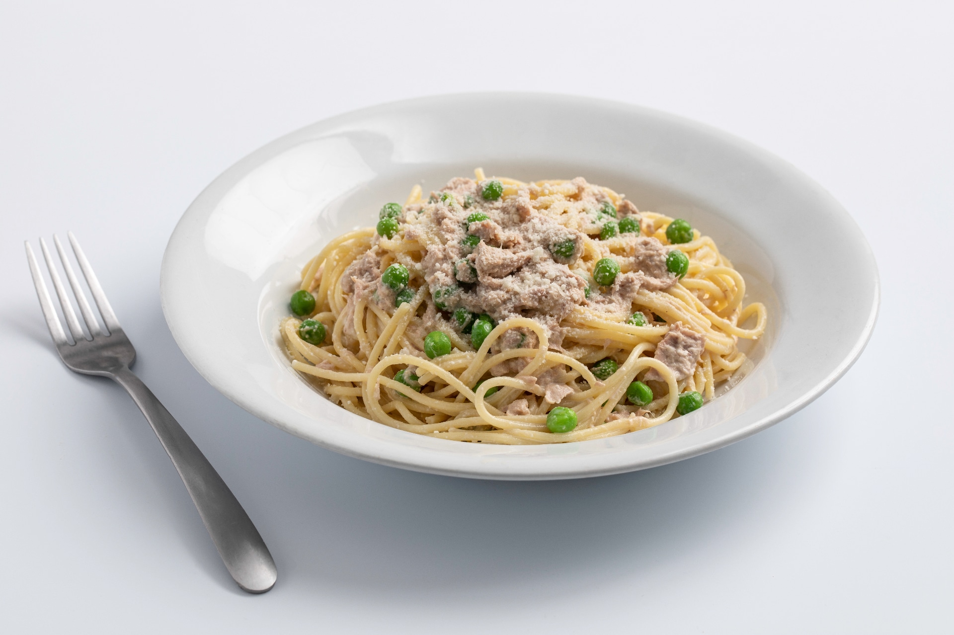 Lemon and Tuna Spaghetti