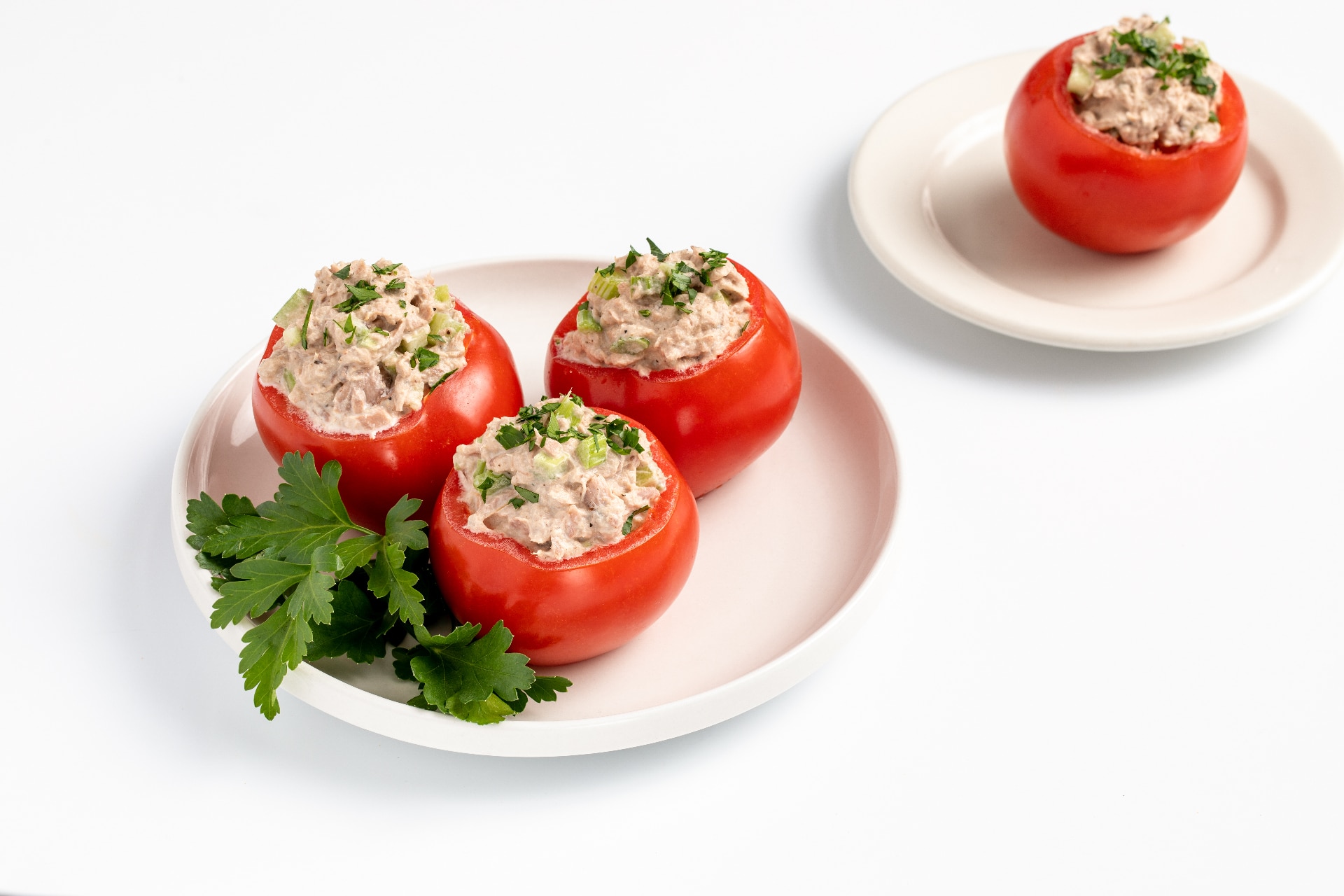 tuna stuffed tomatoes