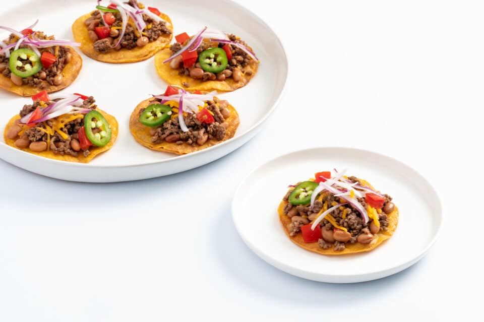 beef tostada