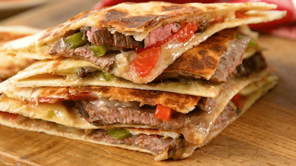 steak and cheese quesadilla