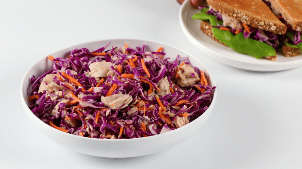 tuna and cabbage salad