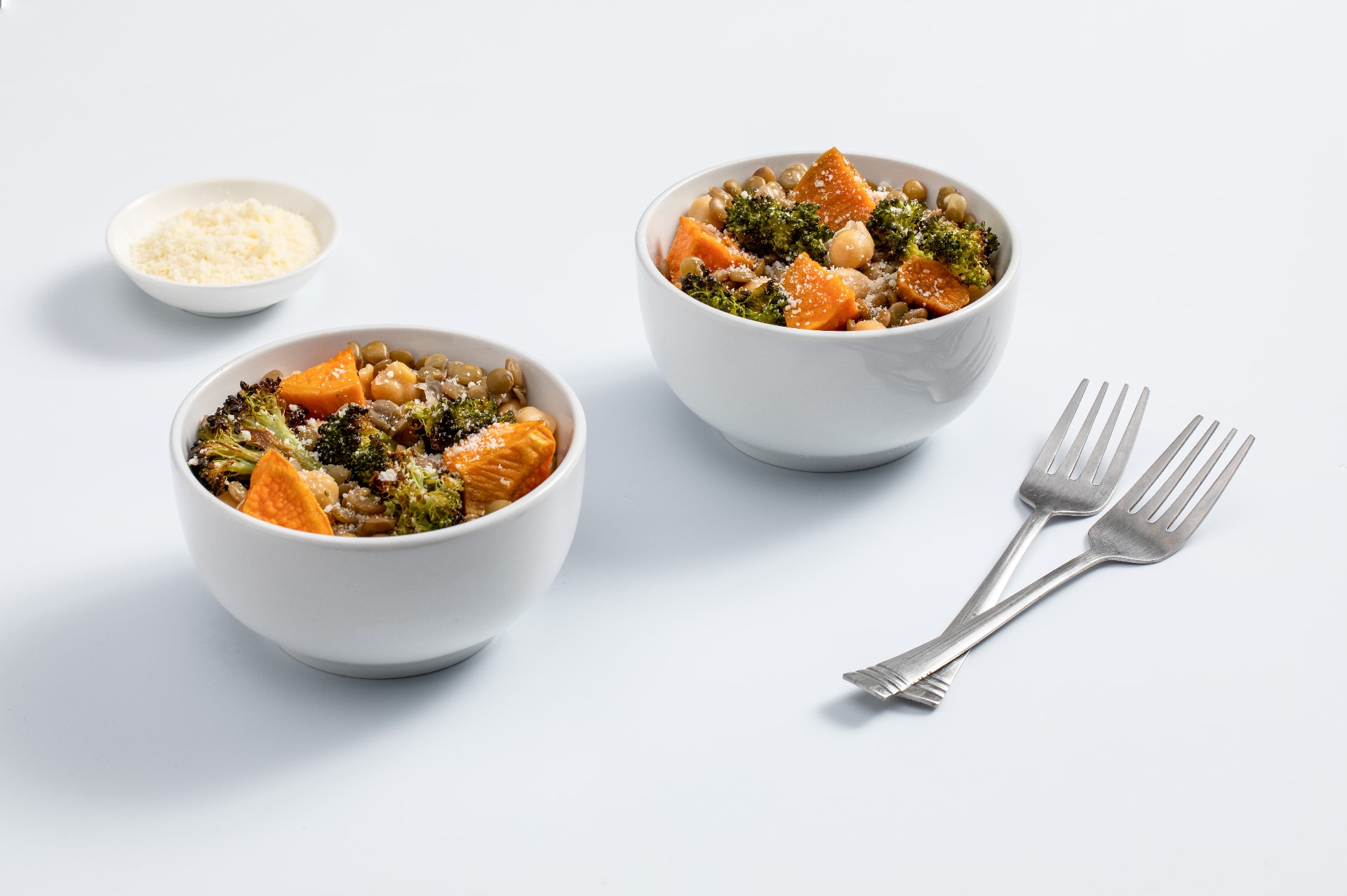 roasted vegetable bowls