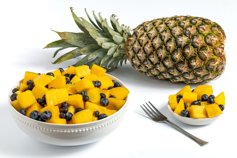 pineapple mango fruit salad