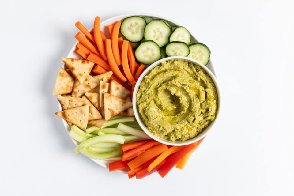 split pea hummus