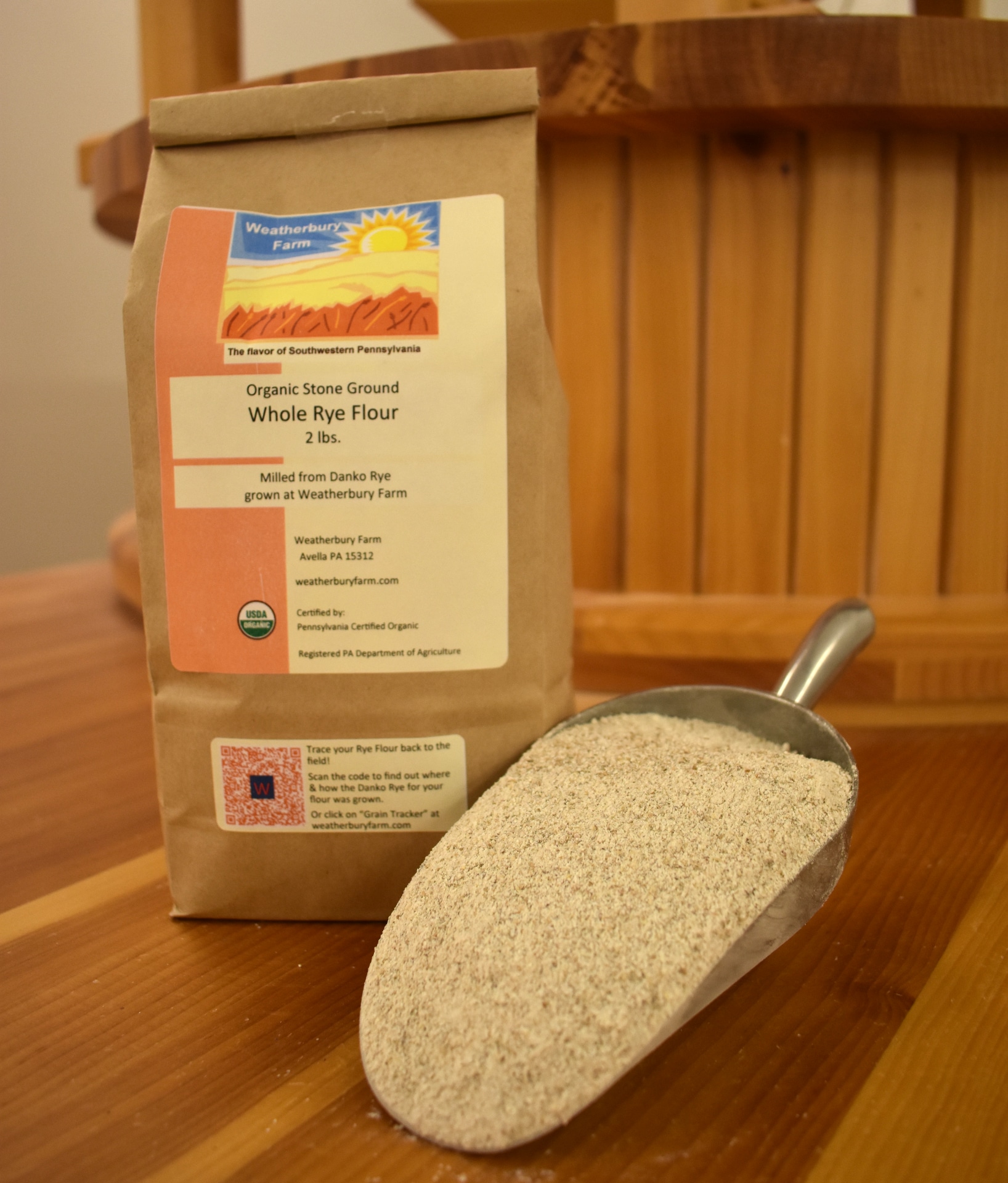 Weatherbury Farm Whole Wheat Rye Flour