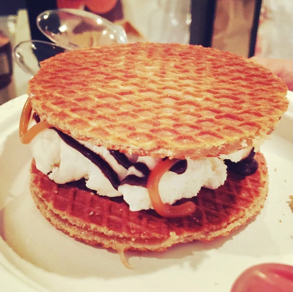 Stroopie Ice Cream Sandwich Lancaster Sweet Shoppe