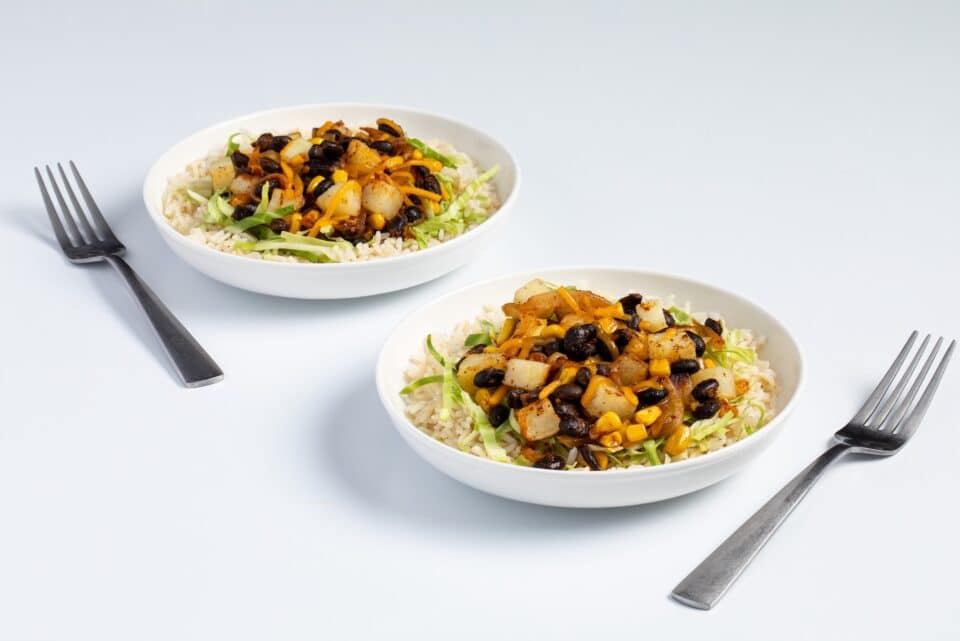 Nourish PA: Black Bean Burrito Bowls