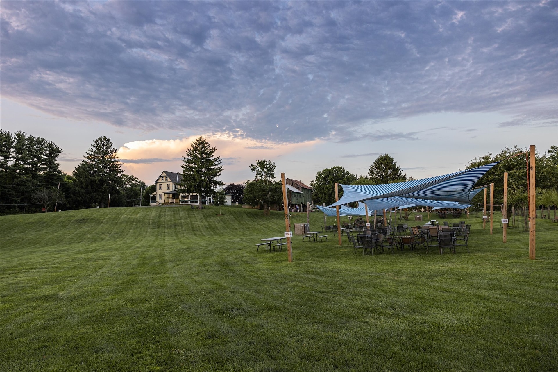 Penns Woods Winery lawn outdoors wine al fresco yard