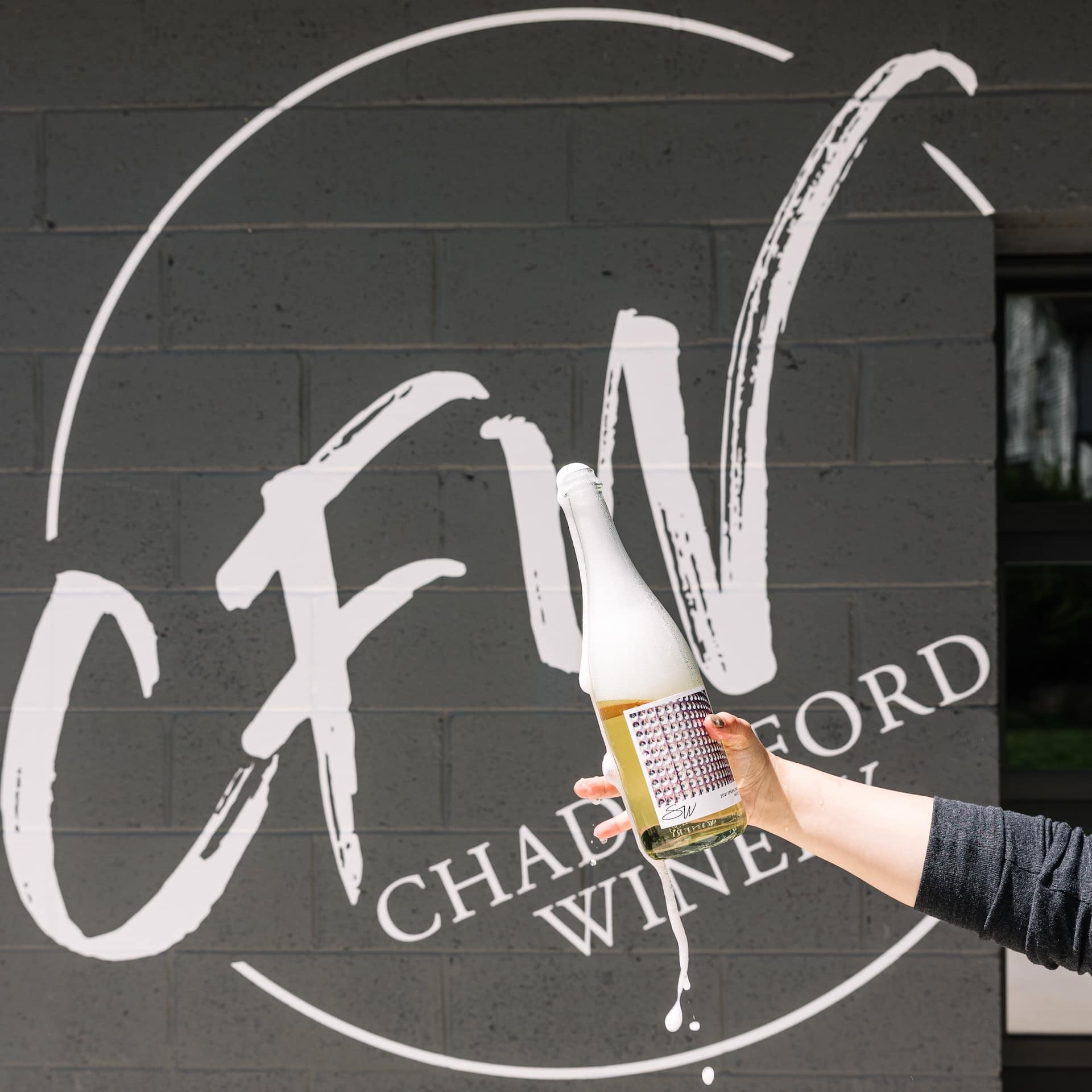 Sparkling White at Chaddsford Winery