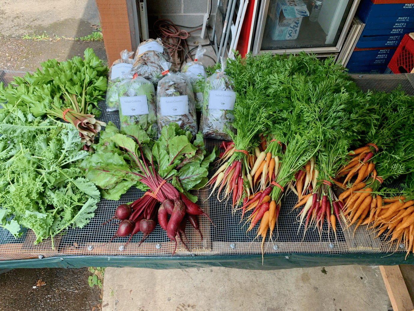 Fresh produce from PA Preferred Limerick Homegrown Produce.