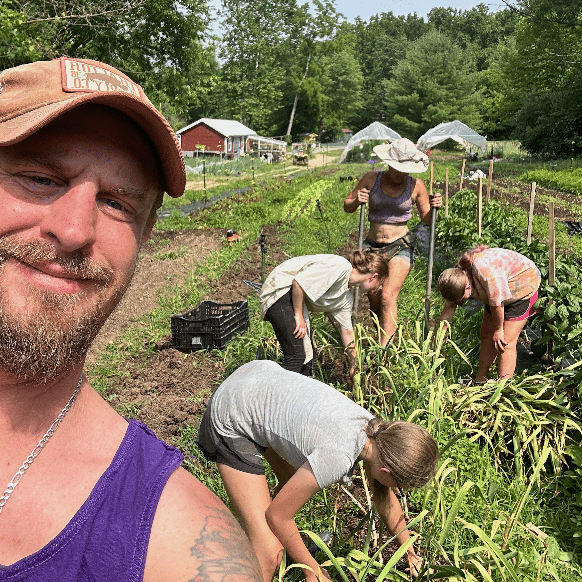 Farming at PA Preferred Limerick Homegrown Produce & Trading Post, LLC.