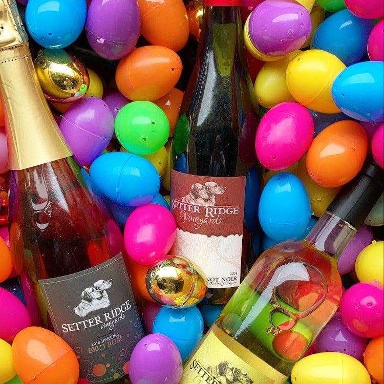 Setter Ridge wine and eggs.