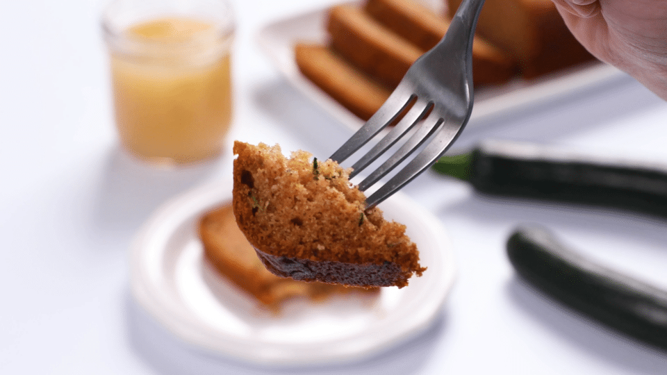 Nourish PA zucchini applesauce bread.