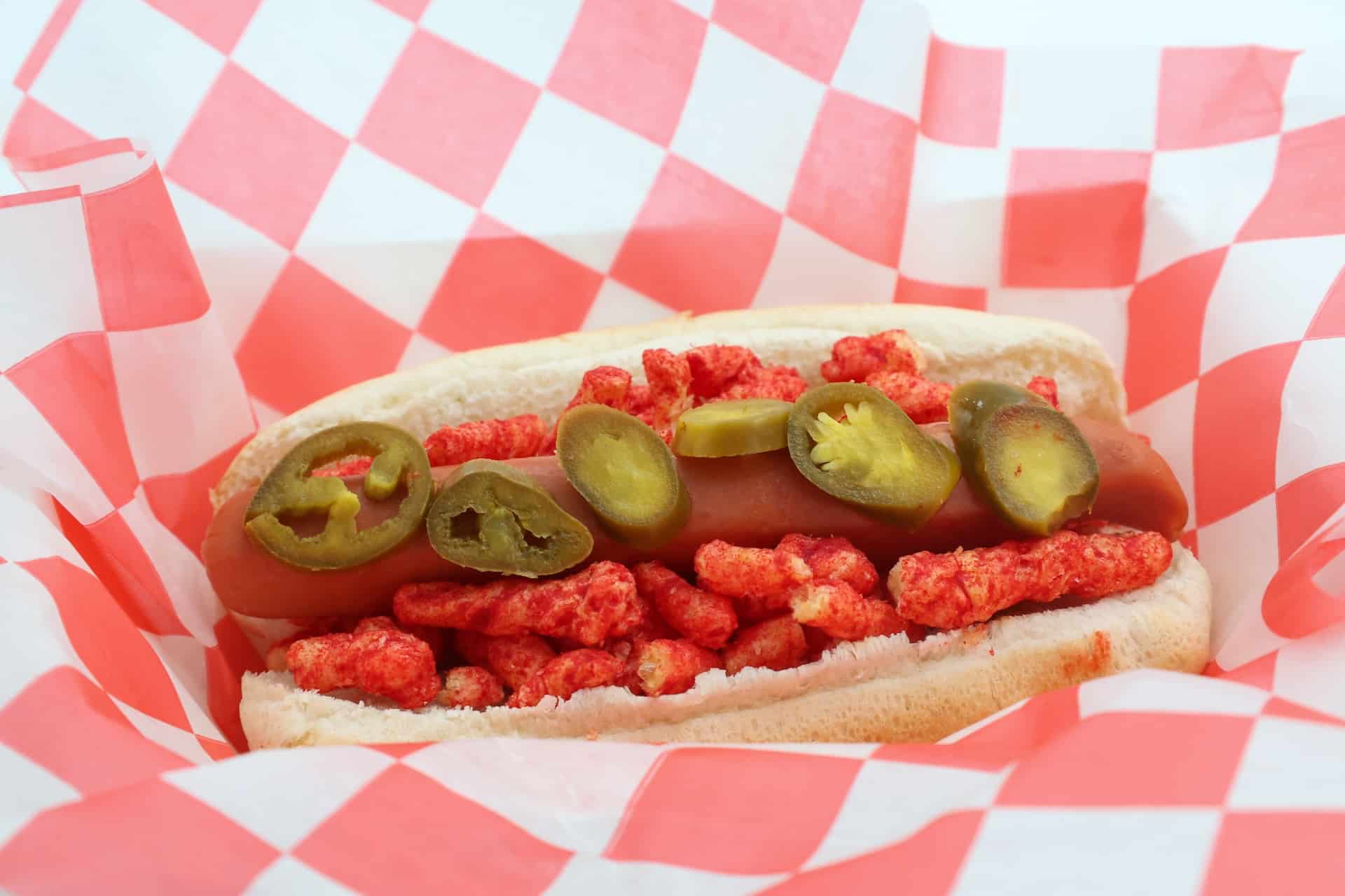Caliente Perro hot dog, an Erie Seawolves concession food.