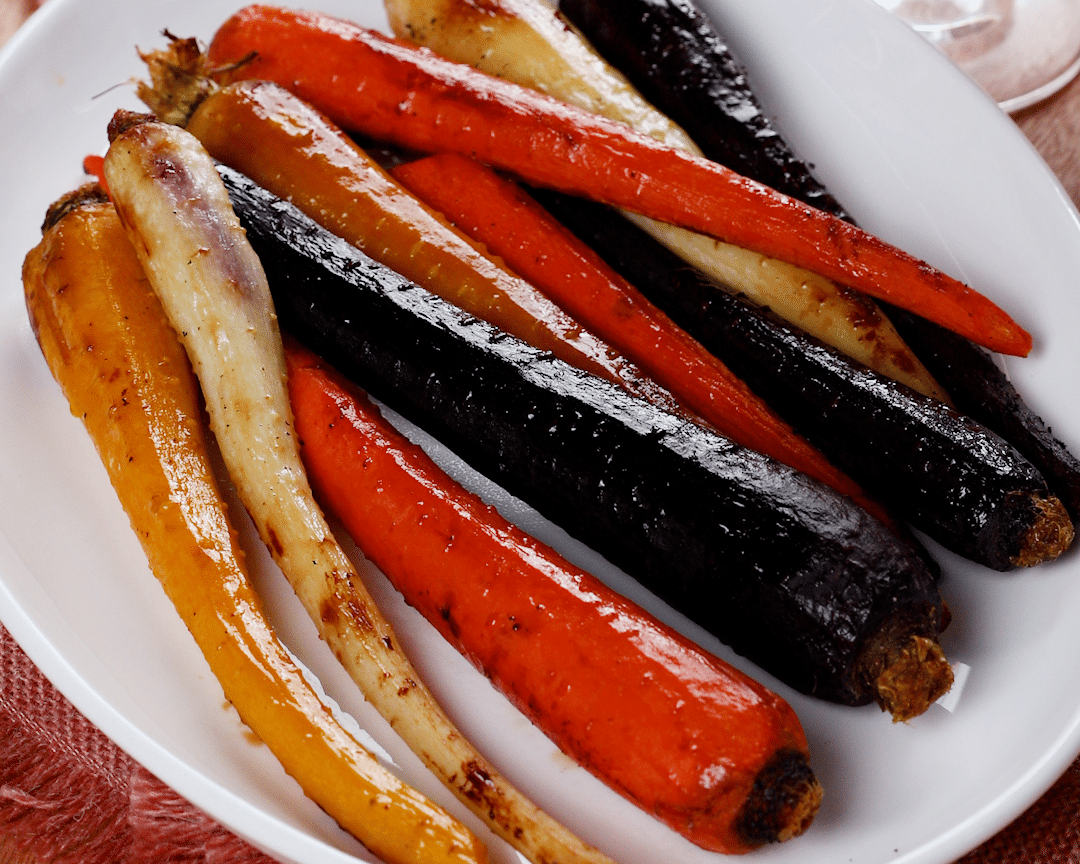 PA Preferred maple roasted carrots.