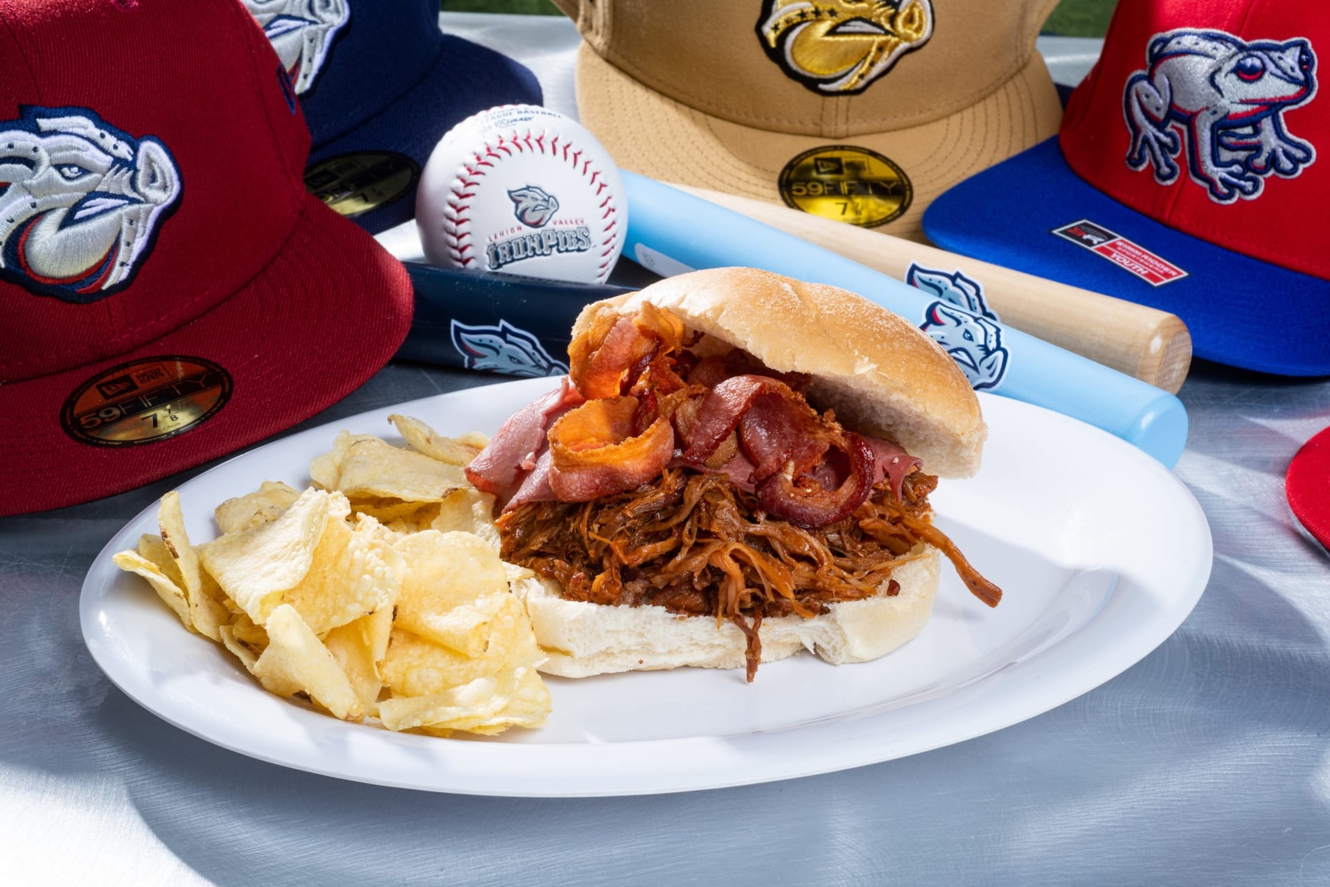 The Three Little Pigs sandwich by the IronPigs.