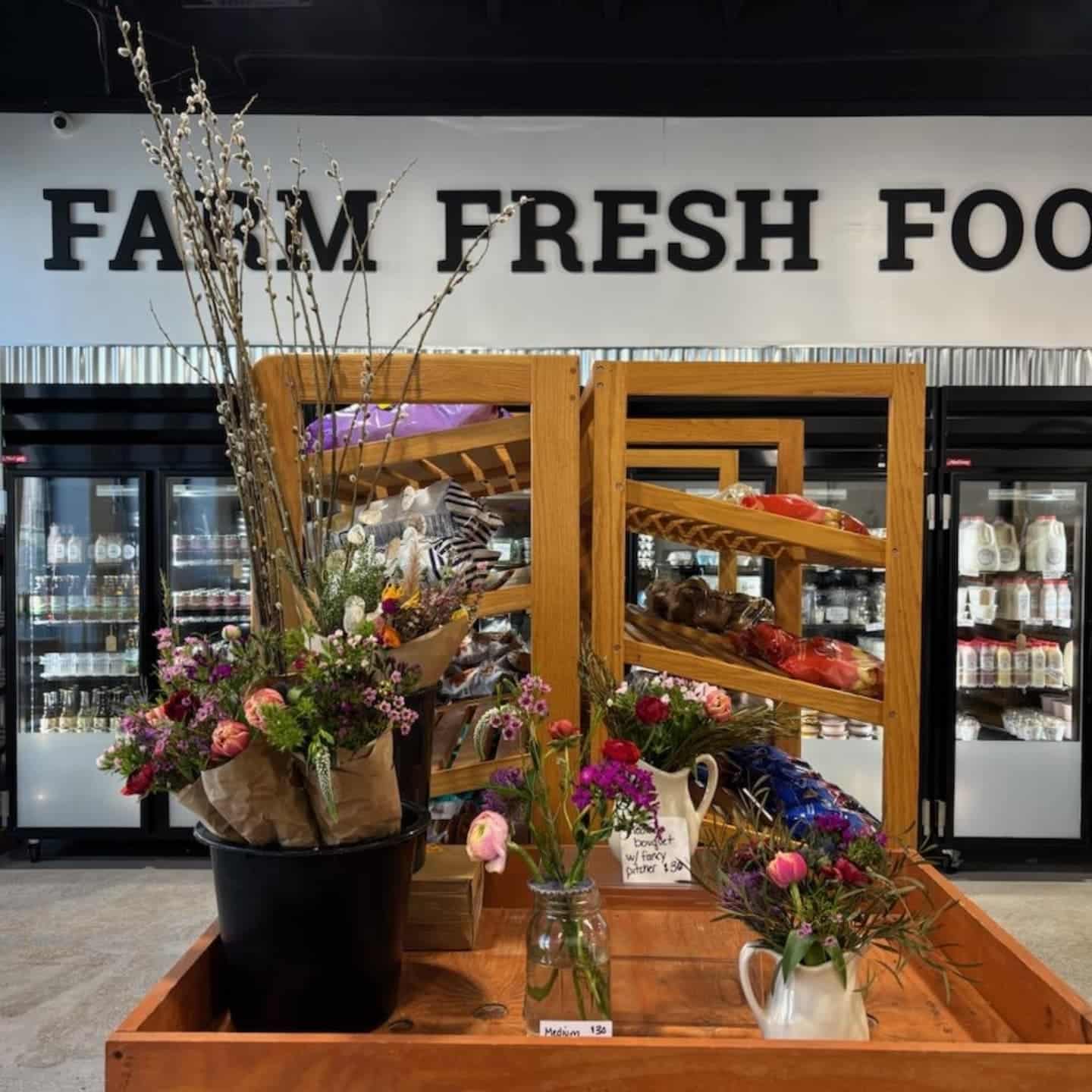 The interior of The Farm Store.