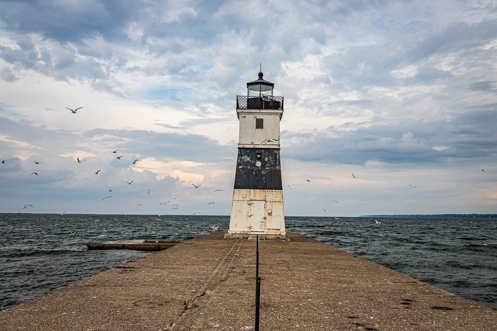 Presque Isle Bay on Lake Erie.