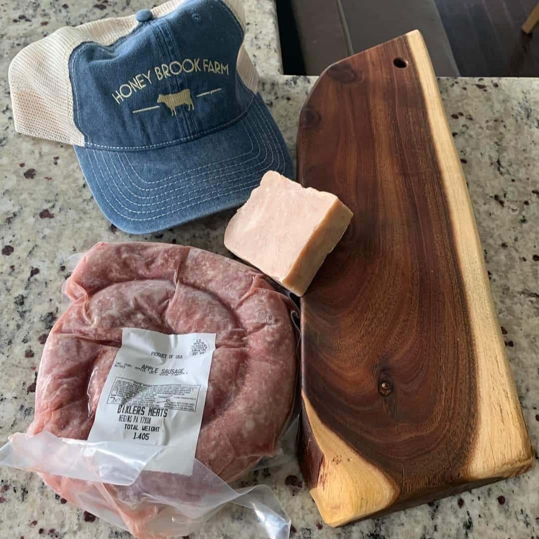 A variety of products from PA Preferred Honey Brook Farm.