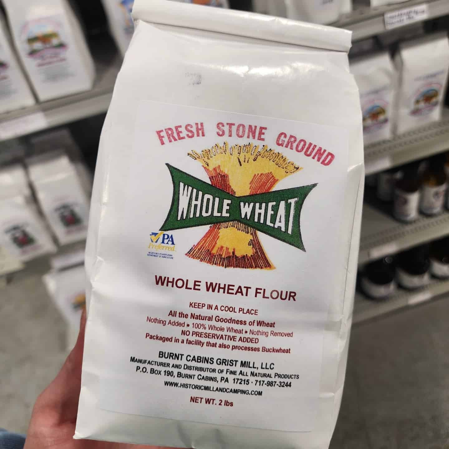 Wheat at The Farm Store.