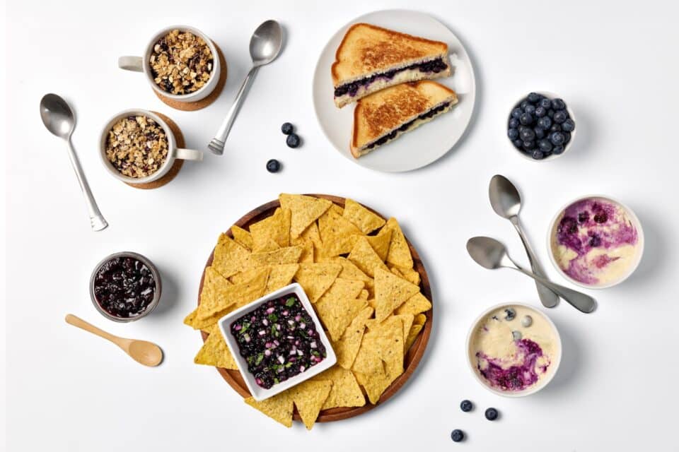 Nourish PA recipes for five ways to use blueberries.