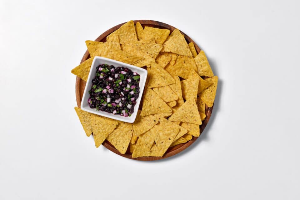 Nourish PA blueberry salsa.