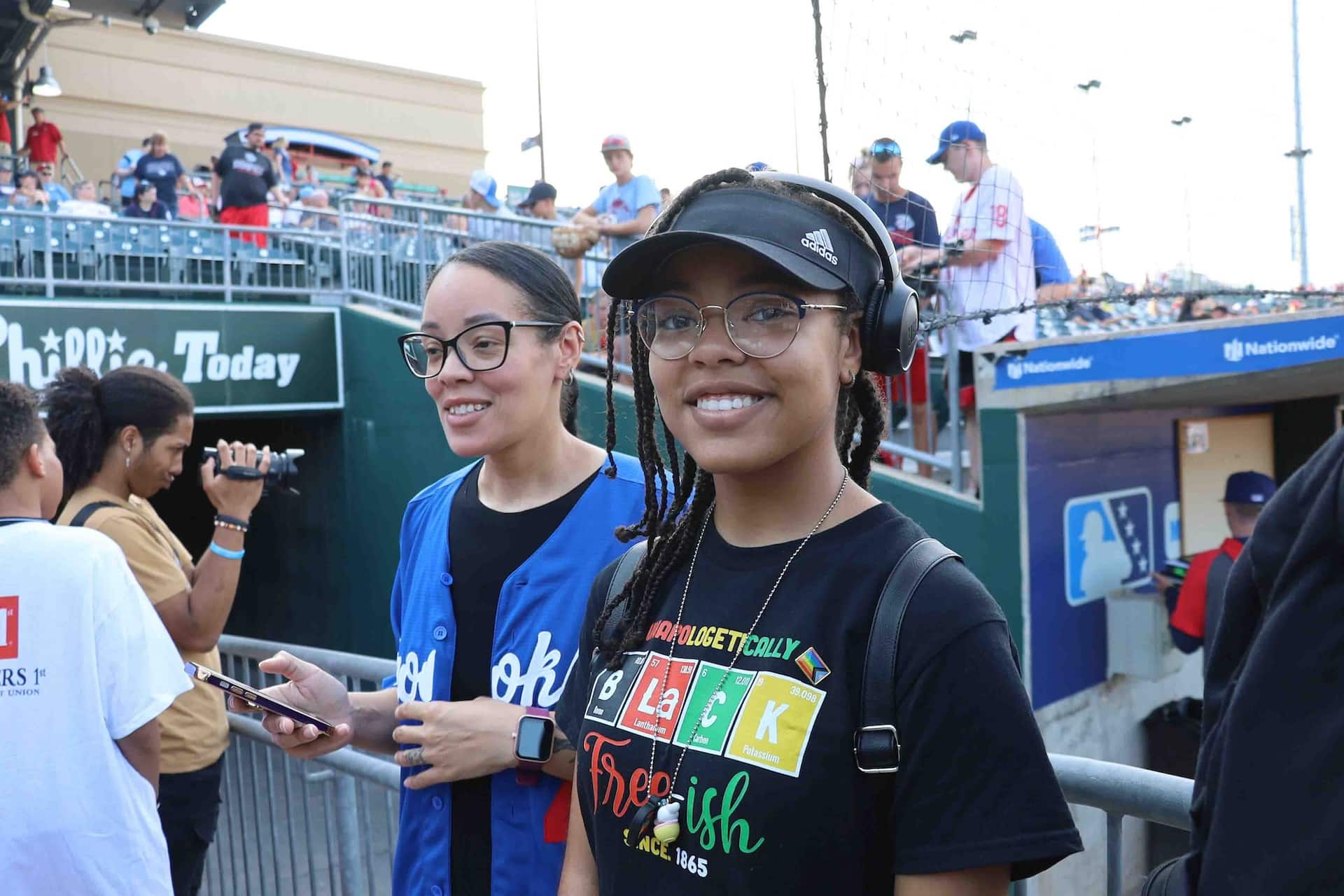 Juneteenth Lehigh Valley at an Iron Pigs game.